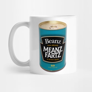 Beans Means Farts Rude T-shirt Mug